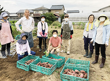 野菜作りサークル活動